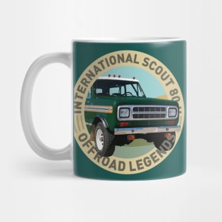 4x4 Offroad Legends: International Harvester Scout 80 II (green) Mug